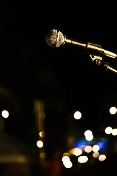 Only microphone Foto stock