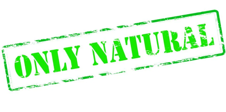 Only natural Stock Illustration