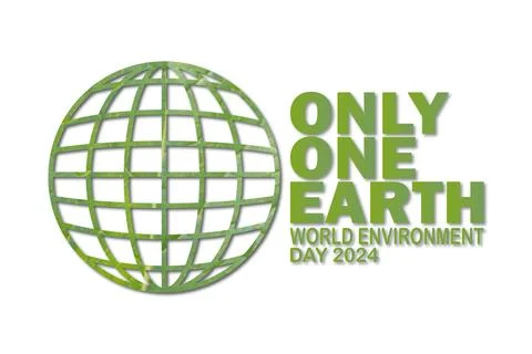 Only One Earth Illustrazione stock