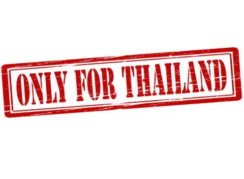 Only for Thailand Stock Illustration