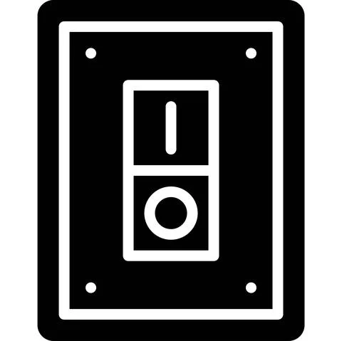 Onoff Switch icon, Earth Day related vector Stock Illustration