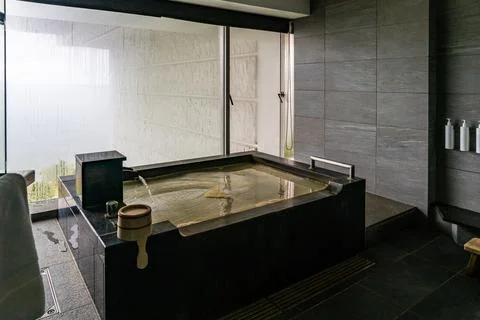 Onsen room Stock Photos