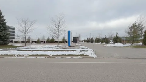 Ontario, Can, March 30 2020 COVID 19 pandemic scenes in Ontario Stock Footage 343665161