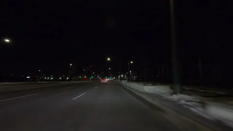 Ontario, Can, March 30 2020 COVID 19 era with empty pandemic scenes in Ontario Stock Footage 343667538