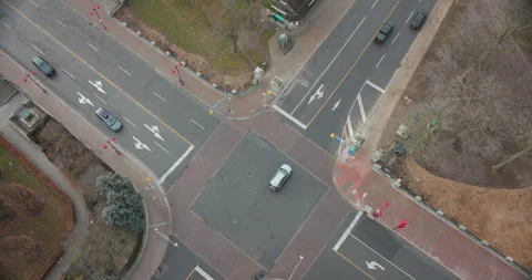 Ontario Canada Intersection Overview Stock Footage 274921478