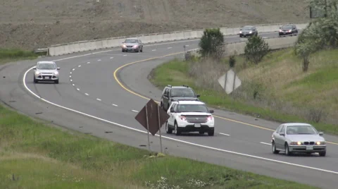 Ontario Highway Stock Footage 53777371