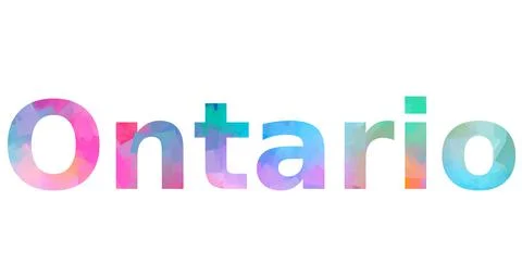 Ontario Stock Illustration