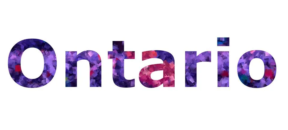 Ontario Stock Illustration