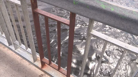 Ontario spring flood Stock Footage 37260823