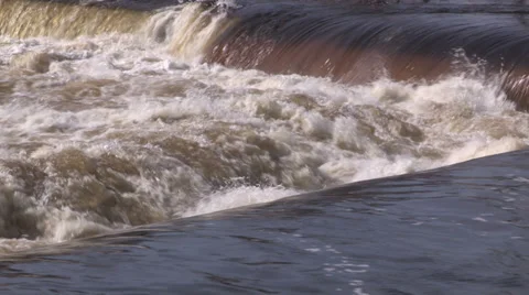 Ontario spring flood Stock Footage 37263942