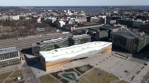 Oodi libary in helsinki Vídeos de archivo 152931846