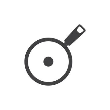 ?ooking pot icon in flat style. Saucepan vector illustration on isolated ba.. Illustrazione stock