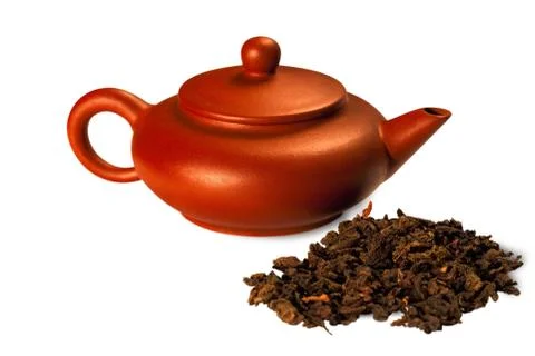 Oolong tea Dongding Stock Photos