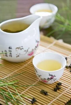 Oolong tea Stock Photos