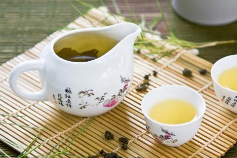 Oolong tea Stock Photos
