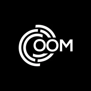 OOM letter logo design. OOM monogram initials letter logo concept. OOM letter 스톡 일러스트