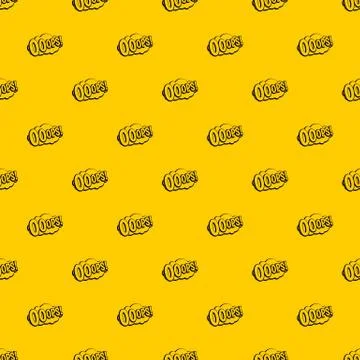 OOOPS, comic book explosion pattern vector Stock Illustration