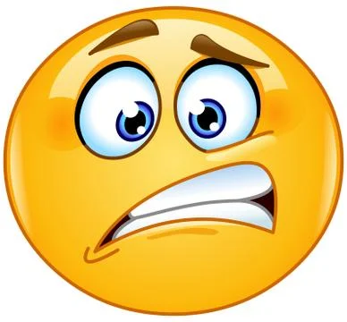 Oops emoticon Stock Illustration