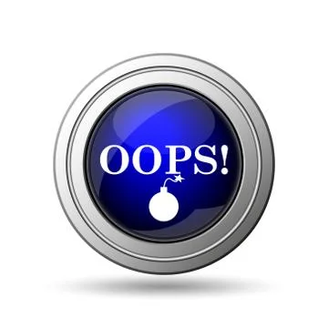 Oops icon Stock-Illustration
