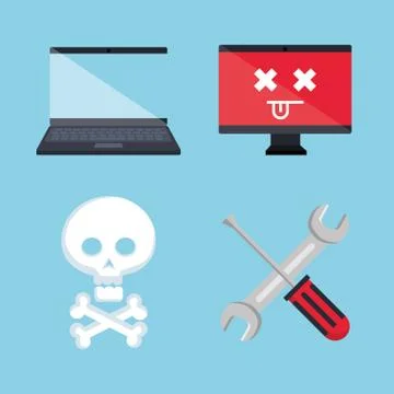 Oops page no found concept Stockillustratie