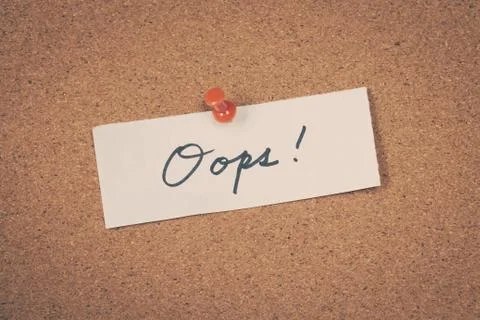 Oops Stock Photos