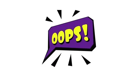 Oops Sound Effect Stock Videos – Royalty-Free HD & 4K Videos