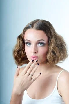 Oops surprised Stock Photos