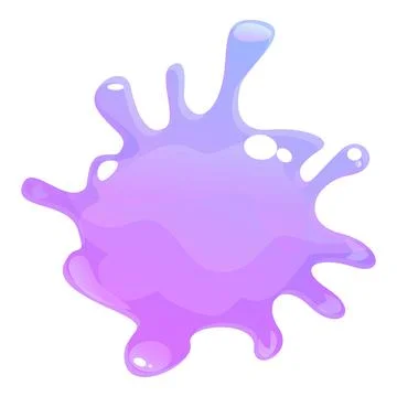 Ooze slime icon cartoon vector. Drip goo Stock Illustration