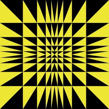 Op art graphics, psychedelic background. Vector Stock Illustration