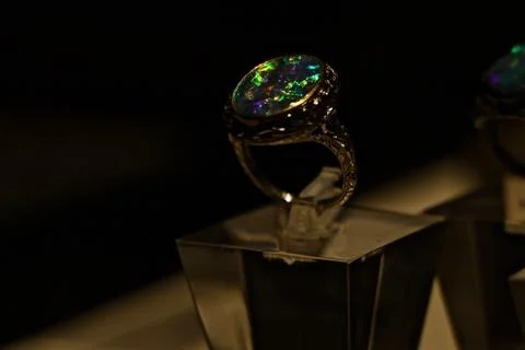 Opal Ring Foto stock