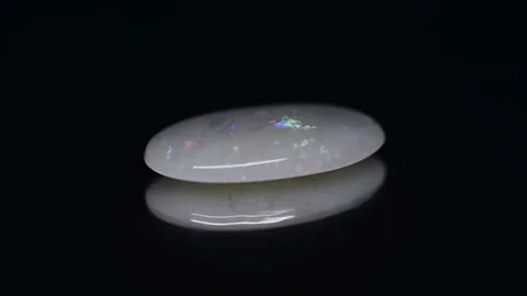 Opal (Small) Rotating Loop Material Video stock 333154655
