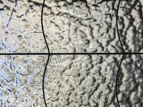 Opaque glass texture with back light for design, background or wallpaper. Stock Photos