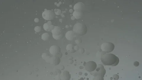 Opaque Grey Bubbles Background Stock Footage 75937003