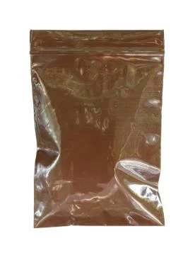 Opaque zipper bag Stock Photos