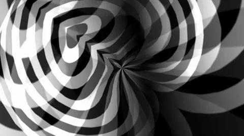 OpArt Hearts Vortex Stockbeeldmateriaal 34298945