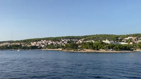 Opatija ocean view Stock Footage 278093075