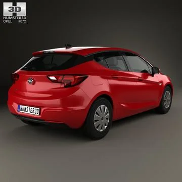 3d Model Opel Astra K Selection 16 Pond5