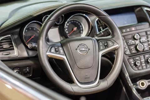 Opel Car Inside View Stock Photos