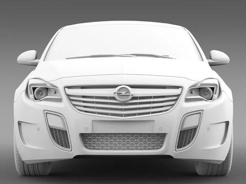 3d Model Opel Insignia Opc 15 Buy Now Pond5