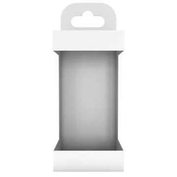 Open 3d Hanging box Stock Illustration