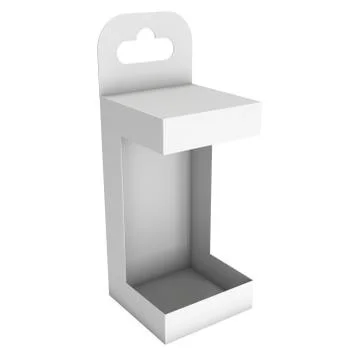 Open 3d Hanging box Stock Illustration