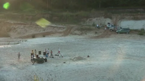 Open Air Ending Time Lapse 스톡 동영상 7751651