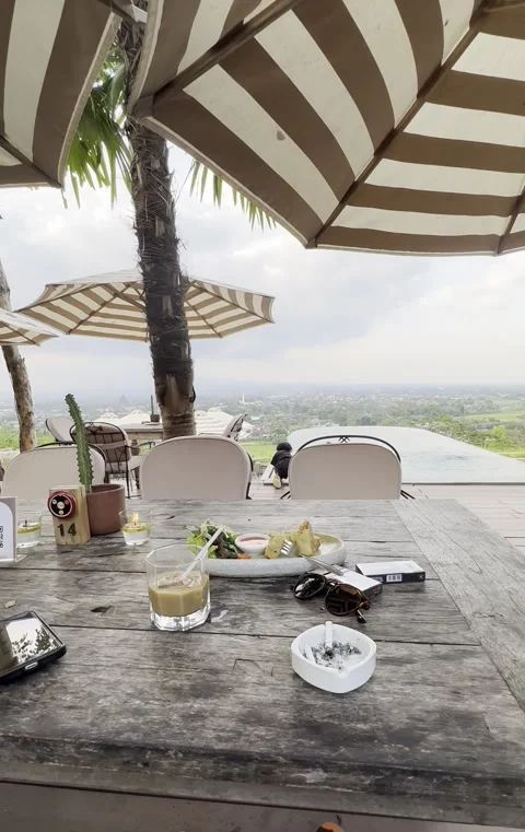 Open Air Restaurant Stock Footage 281932945