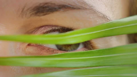 Open and close the eye Stock Footage 133984154