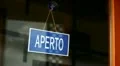 Open and closed signs (italian) HD Footage