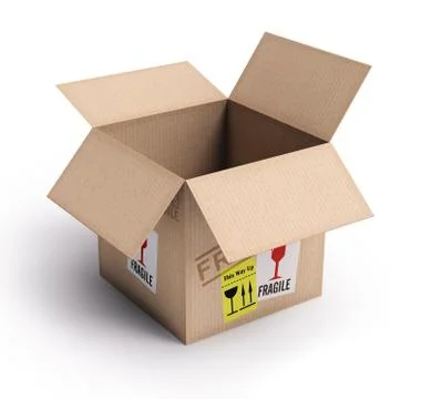 Open And Empty Stock Illustration