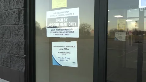Open by Appointment Office Sign Video stock 194693411