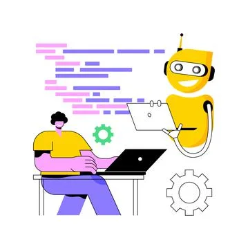 Open automation architecture abstract concept vector illustration. 스톡 일러스트