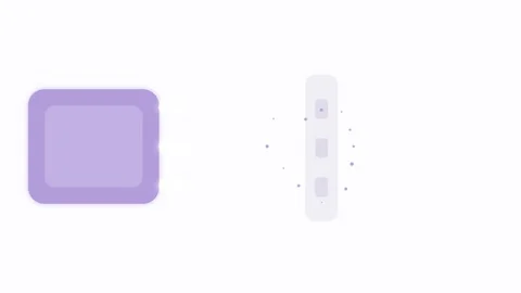 Open Banking API Connector Plug Animation in Pastel Violet and White for Fi.. Stock Footage 346006909
