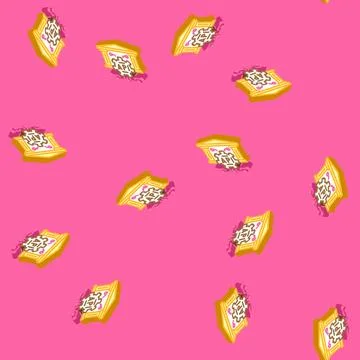 Open banking api fintech isometric icon seamless pattern イラスト素材